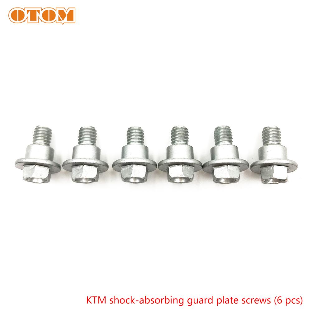 For KTM Fairing Screws Motorcycle Bolt Kit M6 M8 Shock Absorbing Guard Plate Brake Disc Screw EXC XC SX Adventure Fastener Kit