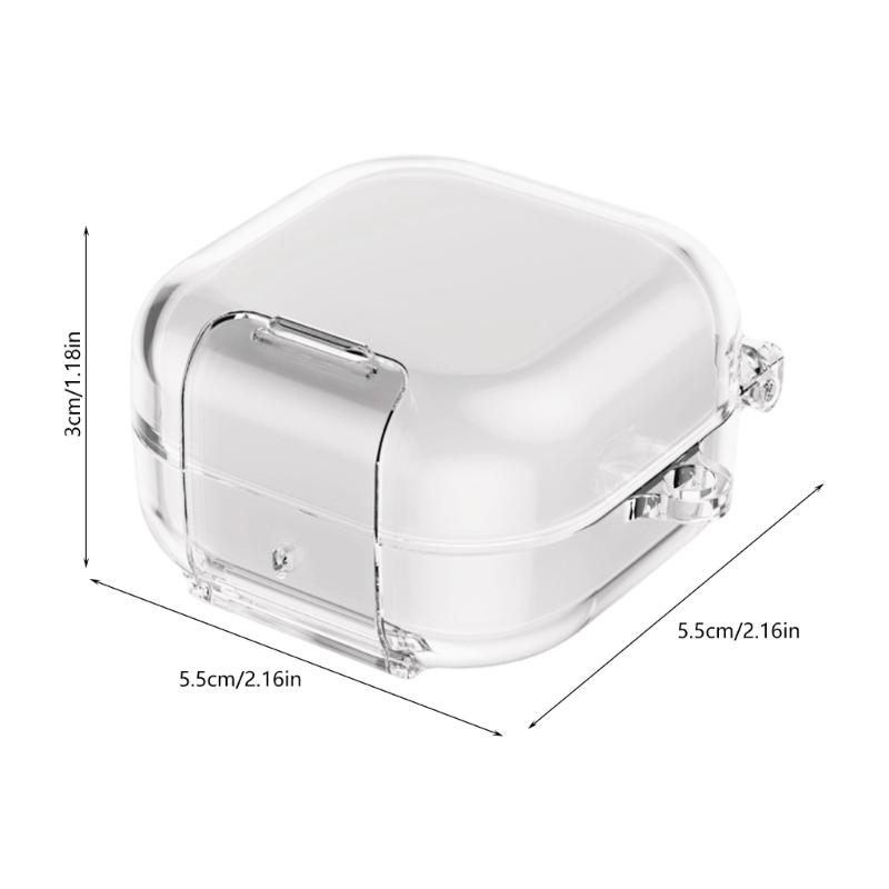 Protective Clear Cover For Buds4/4Pro Earphone Shell Protector Case Featuring AntiSlip Design And Multiple Color Option