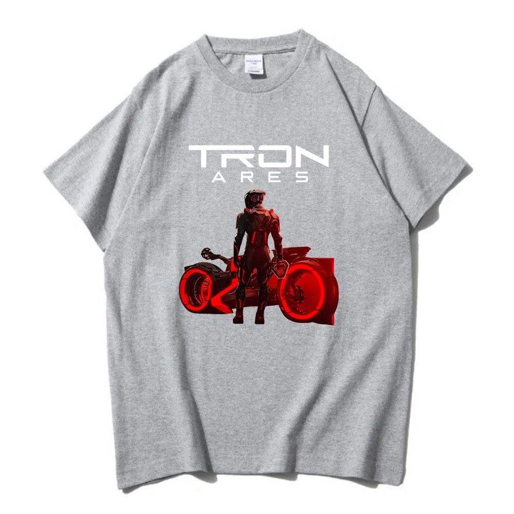 Film TRON Ares Nadruk T-shirty Zespół Rockowy NINE INCH NAILS NIN T-shirt Bawełniany Luźny Krótki Rękaw T-shirt Unisex Odzież Uliczna