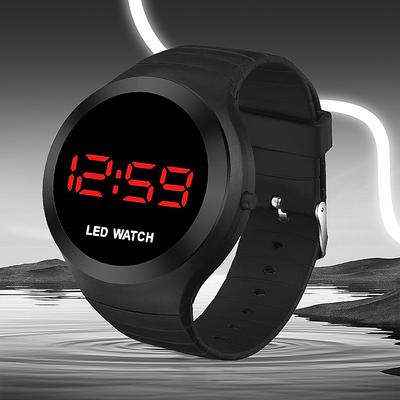Elektronische Uhr Unisex Sportuhr Multifunktions-Sport-LED-Digitaluhr Quadratisch Teen Studenten Großes Zifferblatt