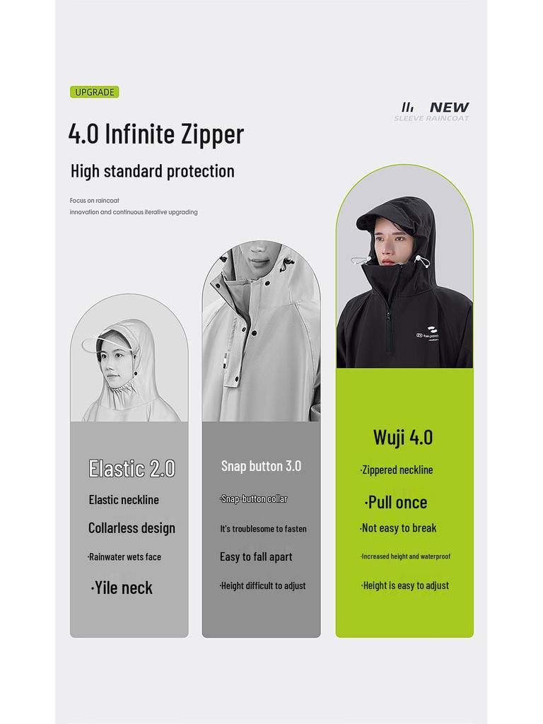 Thickened Waterproof Electric Car Raincoat: Full-Body One-Piece Poncho for Men, Storm-Proof and Enlarged for Adults