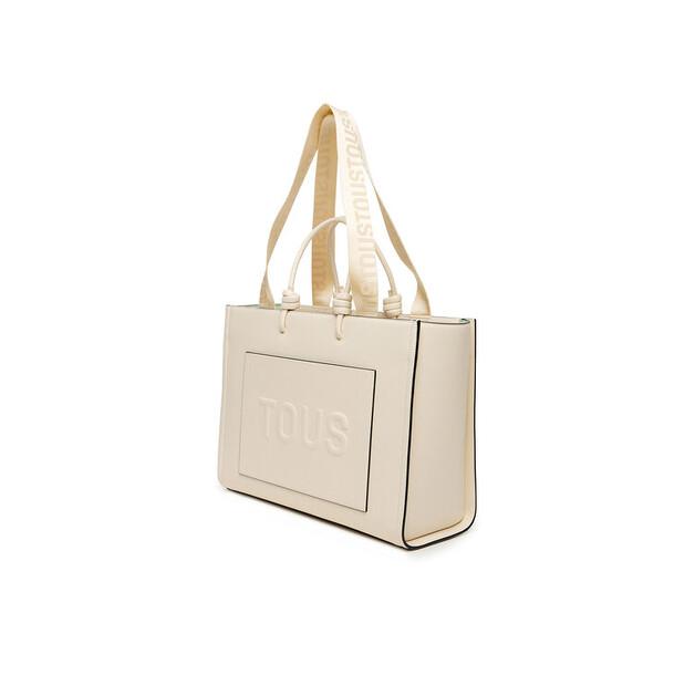 TOUS Amaya La Rue New 2002025801 Beige Handbag