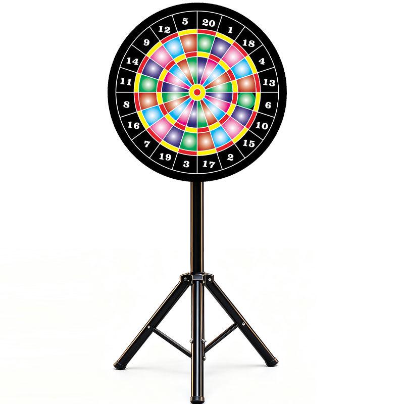 Adjustable Height Magnetic Dartboard with Multiple Surfaces for Company Events