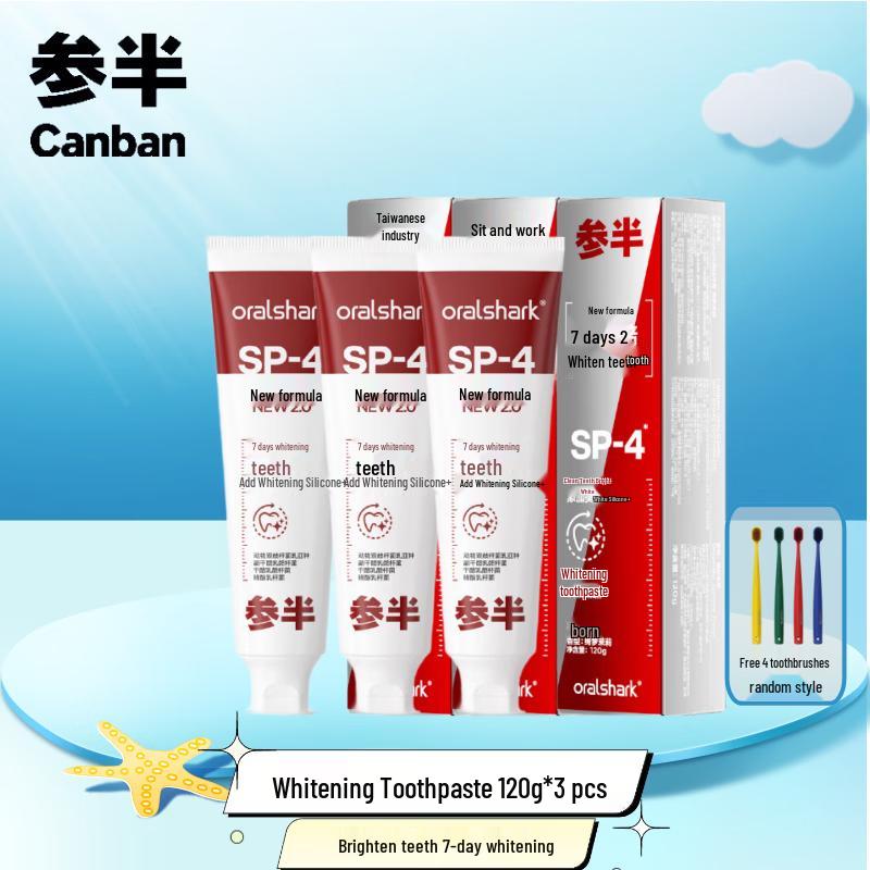 CANSPAIR SP-4 7-Day Whitening Toothpaste