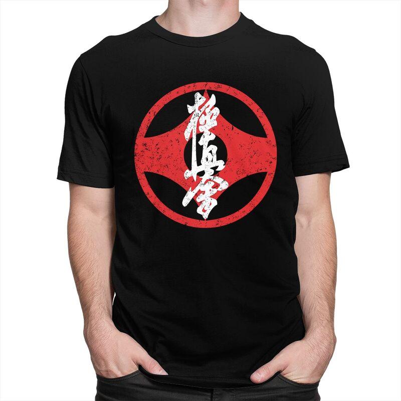 Custom Male Kyokushi Karate T Shirt Short Sleeve Cotton Tshirts Classic Tshirt Casual Martial Arts Tees Clothing