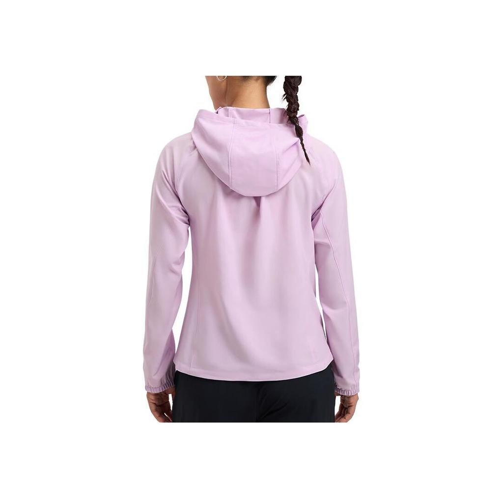 Under Armour SS25 Sun Fashion Comfortable Casual Hooded Jacket Women Jackets Purple 6007543-543