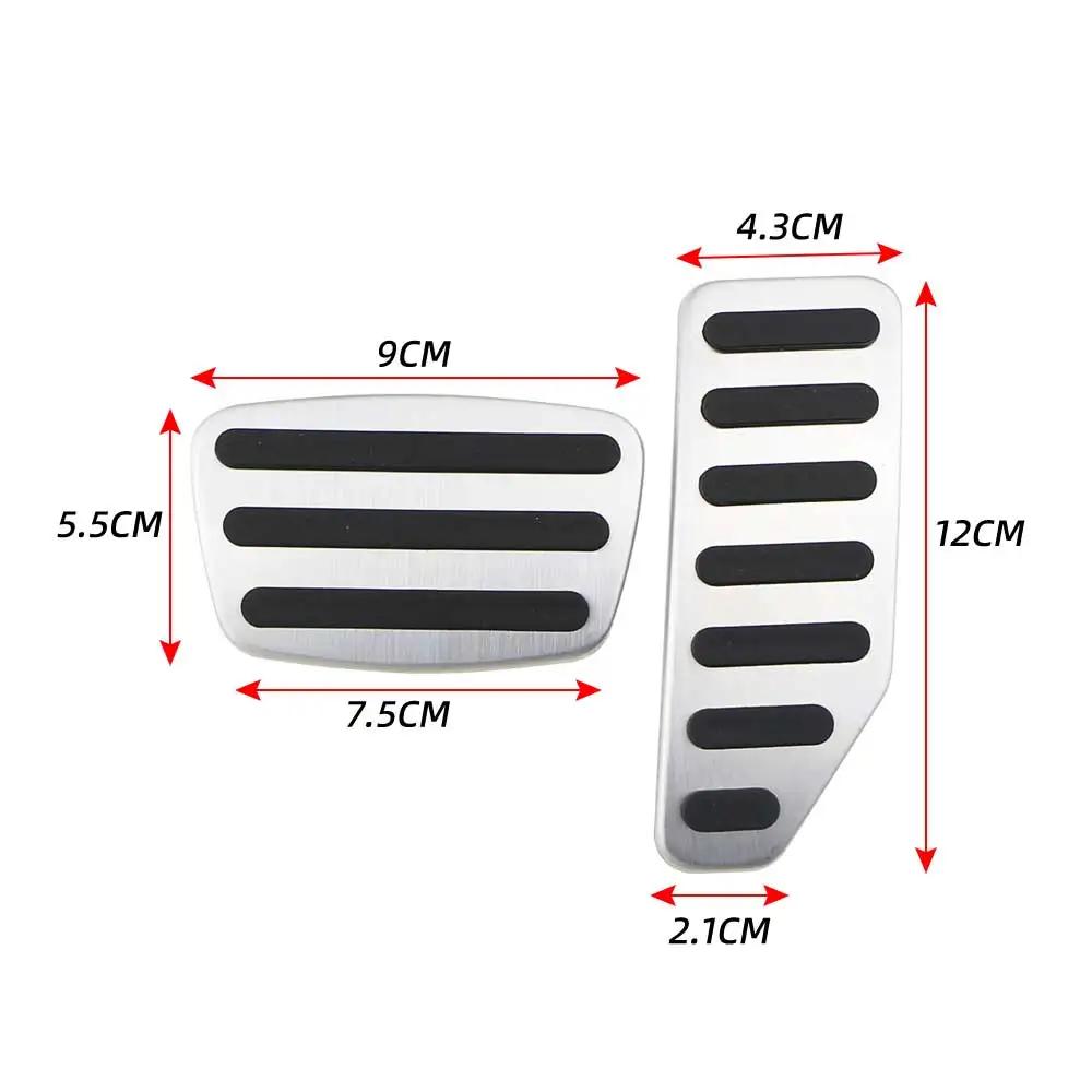 Autopedale für Isuzu D-MAX 2026 2026 2026 2026-2017 Pedalabdeckung Bremse Gaspedal Rutschfeste Pads Edelstahl Zubehör