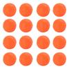 30Pcs Soft Rubber Fishing Beads Stopper Orange/Yellow Round Rig Beads Fishing Bait Eggs for Carp Fishing Accessories Tackle