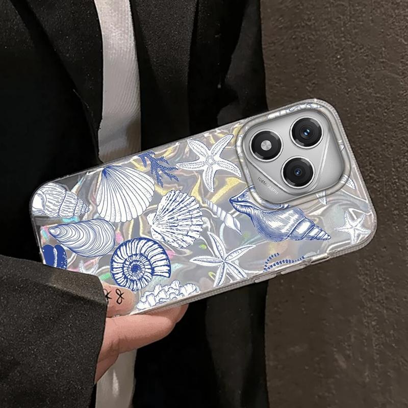 Summer Seashell Starfish Girls Case For Honor 400 Pro X9c Magic7 Magic6 200 Lite Smart X9a X8a X8b X8c X7c Water Texture Cover