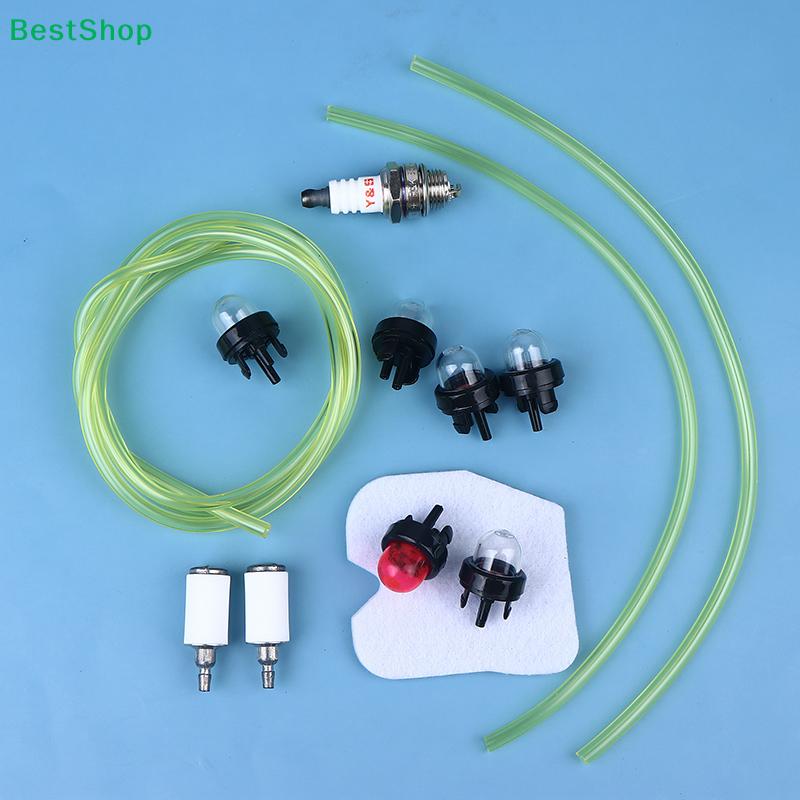 Chainsaw and lawn mower parts, universal garden filter, fuel line, primer bulb, and fuel pump assembly