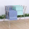 Compact Foldable Stainless Steel Towel Rack for Bathroom and Bay Window Drying