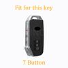 7 Buttons Shell Fob For Kia 2022 Sportage Niro Hybrid Sorento MQ4 2021 2022 2023 EV6 GT-Line K8 V6 Holder TPU Car Key Case Cover