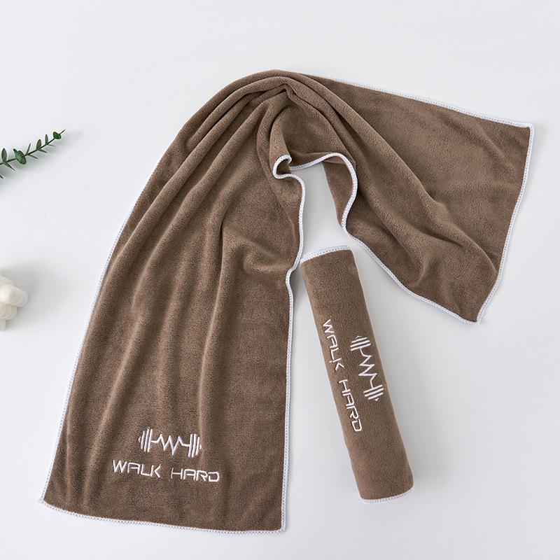 Portable Sweat-Absorbent Sports Towel for Running, Yoga, Fitness