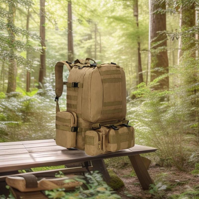 DCLOUD Men's Oxford Cloth Hiking Travel Backpack