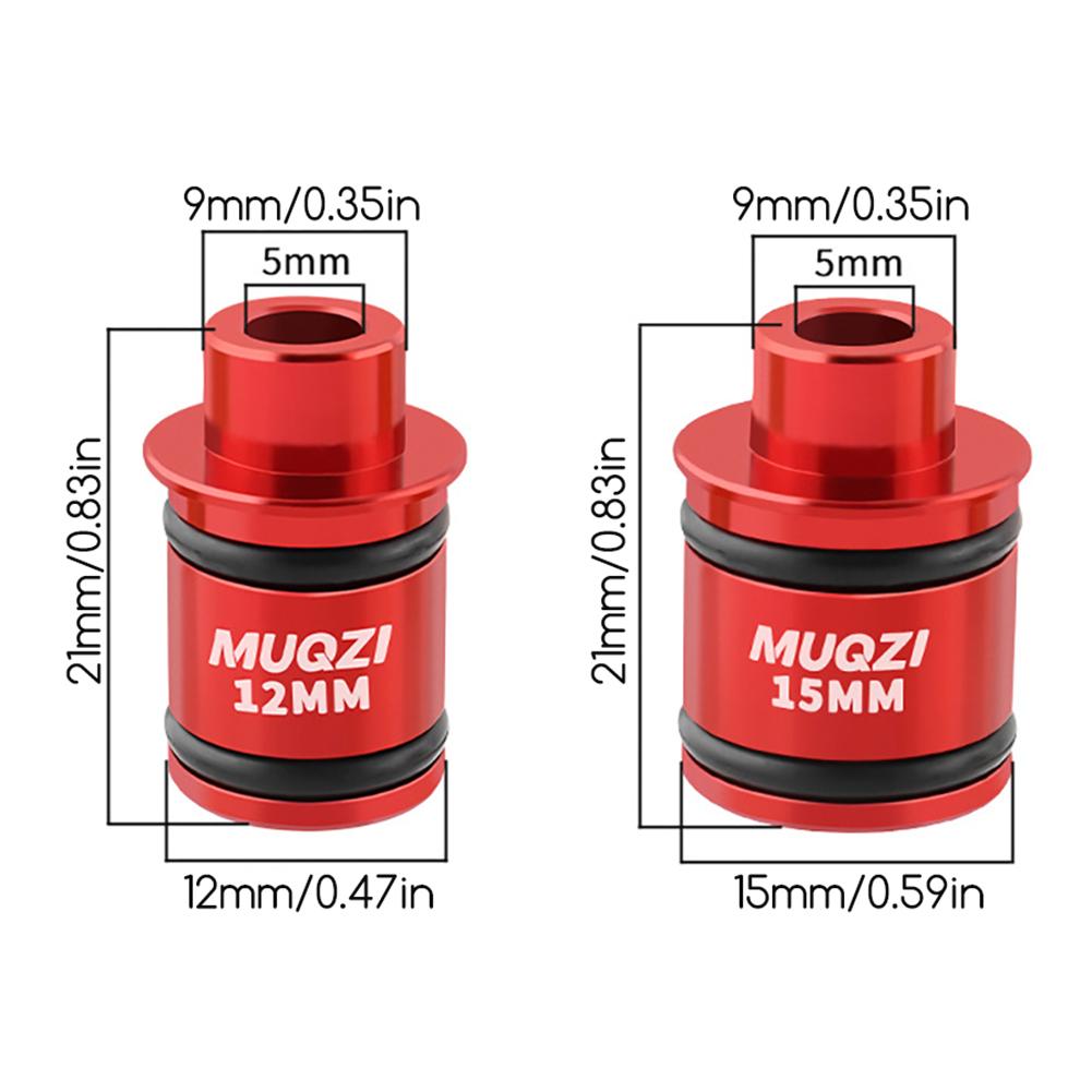Mountain Bike Thru-Axle To Quick Release Adapter 12mm To 9mm Perfect Fits For Most Mtbs Hub Types Outdoor Sports Enthusiasts