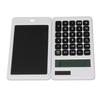 Desk Calcultor Solar Powered Multifunctional   Desktop Calculator with Writing Tablet