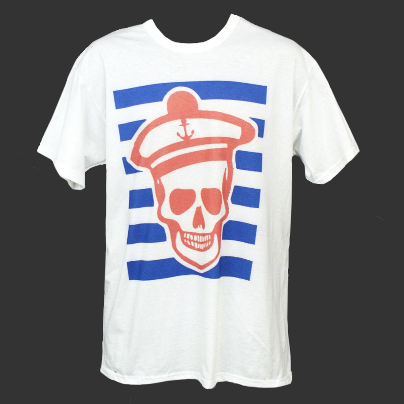 SAILOR SKULL ROCKABILLY TATTOO T-Shirt Mens Womens Tees Top unisex S-3XL 4XL