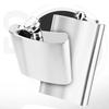 1Pc 8oz Portable Stainless Steel Hip Flask Flagon Whiskey Wine Pot Leather Cover Bottle  Funnel Travel Tour Drinkware Wine Cup