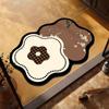 Special-shaped Flower Bathroom Floor Mat Washroom Door Wash Under Non-slip Absorbent Wear-resistant Foot Mat Door Mat