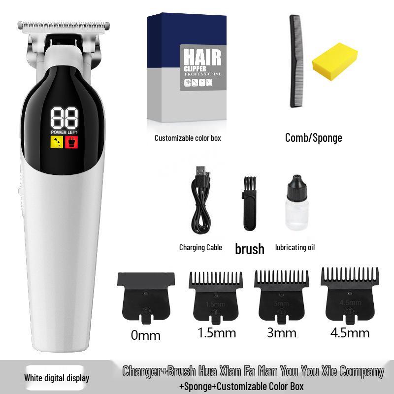 High-Power Digital Hair Clipper with Easy Operation for Home & Professional Use