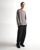 Eoneopegtideuesensyeol Cropped Border Long Sleeves / Camel&Black
