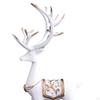 European Style Reindeer Statue, Deer Figurine Ornament Resin Collection Craft Animal Sculpture for