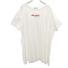 MILKFED. Short Sleeve BIG Silhouette T-shirt ONE White Women Used