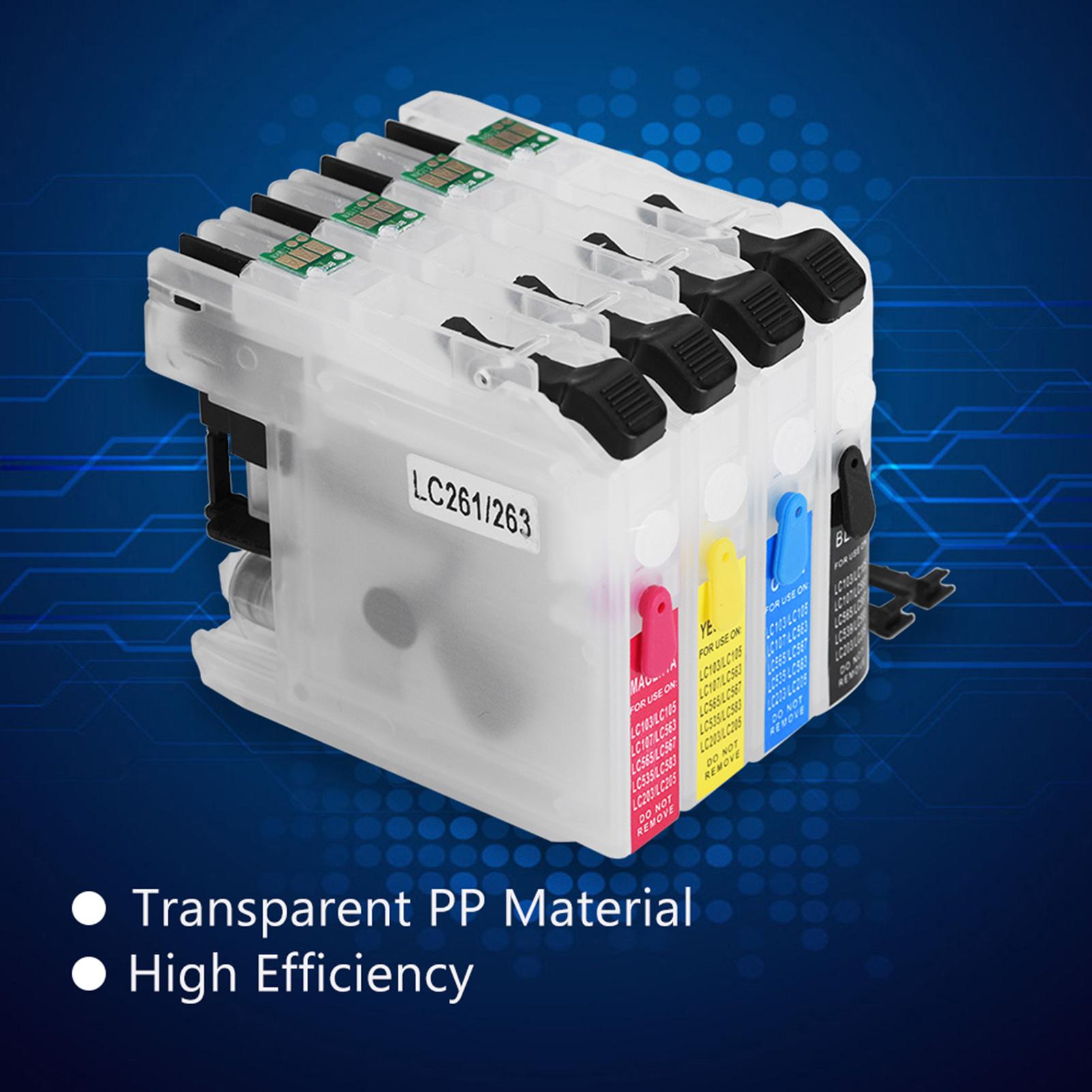 

Універсальний багаторазовий картридж з чипом LC263 для DCPJ562DW MFCJ480DW 680DW