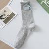 5 Pairs of Women's Summer Thin Lace Lace Embroidered Bow Baley Wind Tube Socks