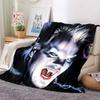1 Stück Decke mit Horrorfilm-Thema, Ganzjahres-Leichtgewicht für Zuhause, Büro, Outdoor-Nickerchen, Multifunktionale Decke, Halloween-Geschenke