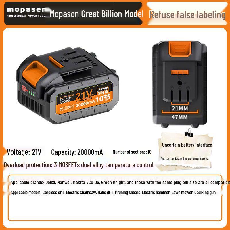 Makita 21V Lithium Battery Hammer Drill & Angle Grinder Combo