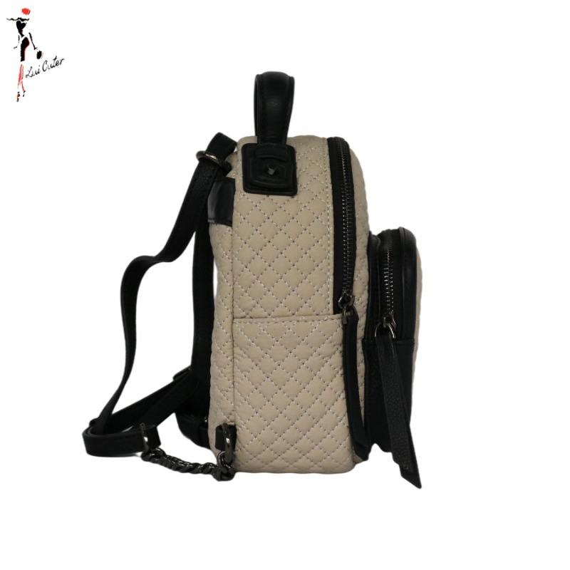Imitation Suede Backpack ODM Plus Large Capacity Niche Suede Men's and Women's Backpack OEM