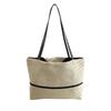 New simple casual roving rain dew hemp versatile niche single shoulder fashion large capacity tote armpit bag