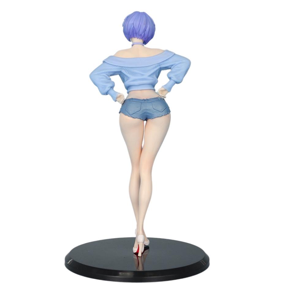 Summer Girlfriend Ayanami Rei NEON GENESIS EVANGELION Anime Girl PVC Action Figure Toy GK Game Statue Collectible Model Doll