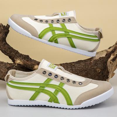 Canvas Men's Shoes Spring and Autumn Models, Light and Comfortable Cloth-faced German Training Shoes, Breathable and Thin-soled Forrest Gump