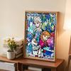 Full Round Diamond Painting Frozen Art Rhinestone Picture Mosaic DIY 5D Cross Stitch Embroidery Home Decoration
