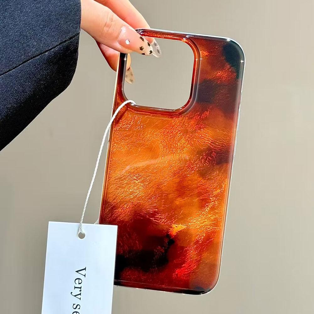 

Caramel Brown Fashion INS Women Print Phone Case for Xiaomi 13T 14T 11 Lite NE Poco X5 M6 Pro X6 X7 X3 Pro NFC C65 C61 M5S Cover Poco X5