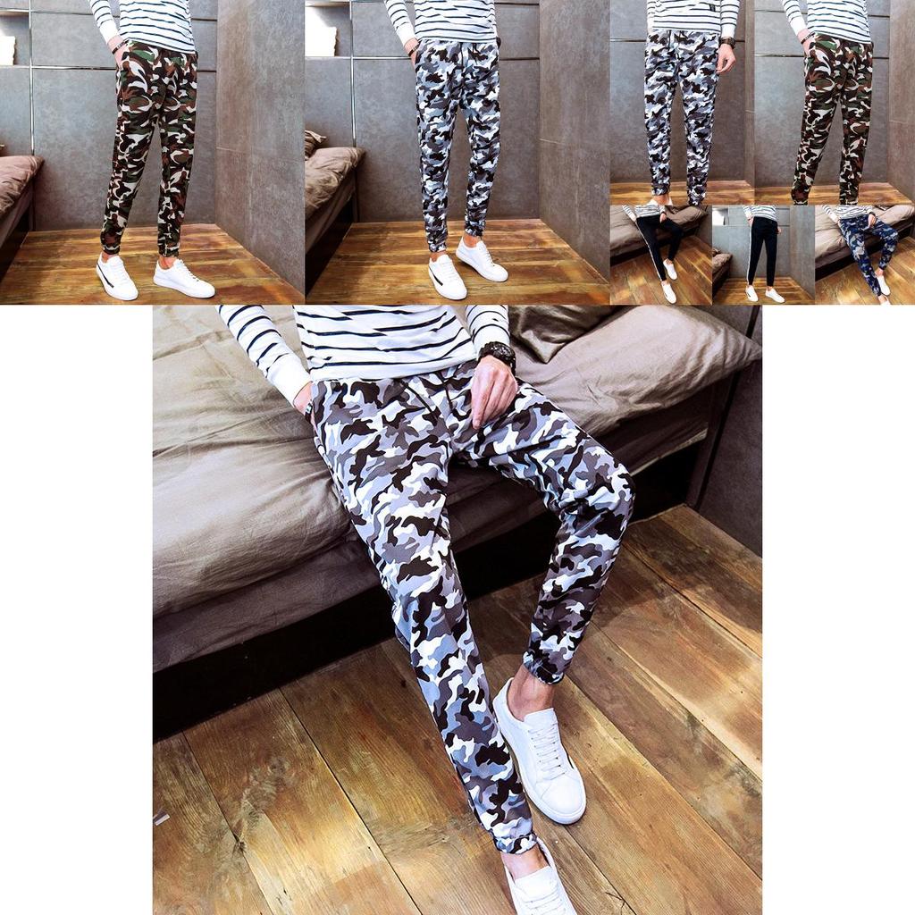 Stylish Camouflage Men Gym Pants For Casual And Comfortable Workouts