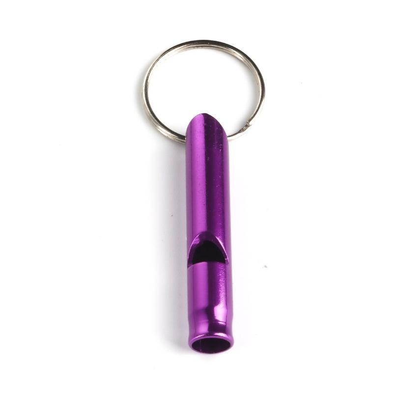 Small Aluminum Alloy Whistle Rescue Whistle Outdoor Survival Whistle Training Whistle