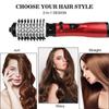2 In 1 Automatic Rotating Hair Dryer And Volumizer Brush One Step Straightening Curling Comb Waver Styling Tool Hot Air Styler
