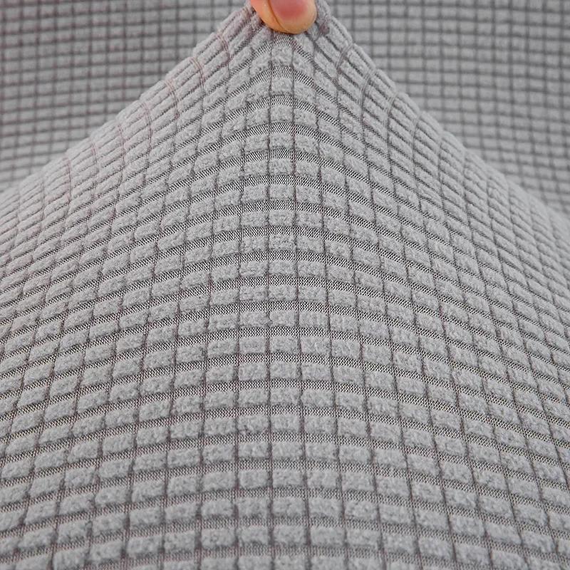 Jacquard Shell Chair Cover Stretch Dining Chair Cover Seat Covers Slipcover Furniture Protector Hotel Home Living Room Removable