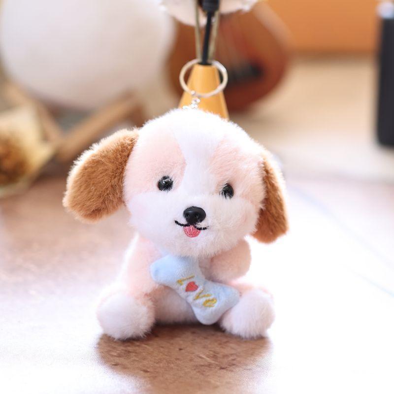 Animal Plush Doll Keychain With Super Soft Short Hair For Kids And Teens