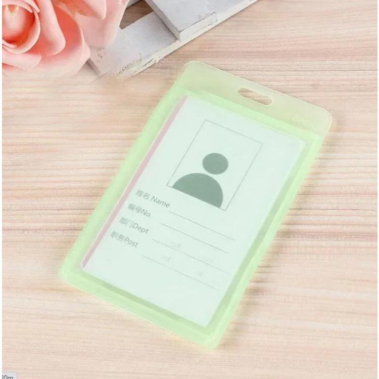 Wasserdichte Kreditkartenhülle, Bankausweishülle, Schutz der transparenten Kartenhülle, Studentenausweis, Bus-Visitenkartenhalter