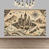 Magic Academy Theme Party Decoration Backdrop Harry Potter Kids Birthday Party Decor Banner Baby Baptismal Party Supplies