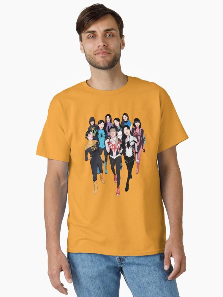 Spider-TWICE Group Unmasked Version Classic T-Shirt