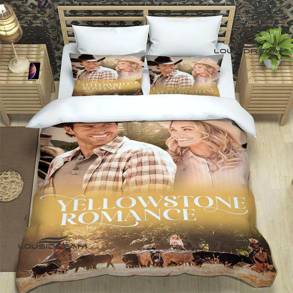 

Кино Йеллоустоун Принтованные Комплекты Постельного Белья Изысканный Набор Постельных Принадлежностей Пододеяльник Комплект Одеяла Постельный Комплект Роскошный Подарок на День Рождения 70x133cm 2pcs