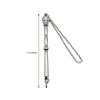 Torah Pointer Yad Torah Scroll Reading Hand Assistant Hand Pointer and Connected Chain Bible Pointer Jewish Gift Unisex