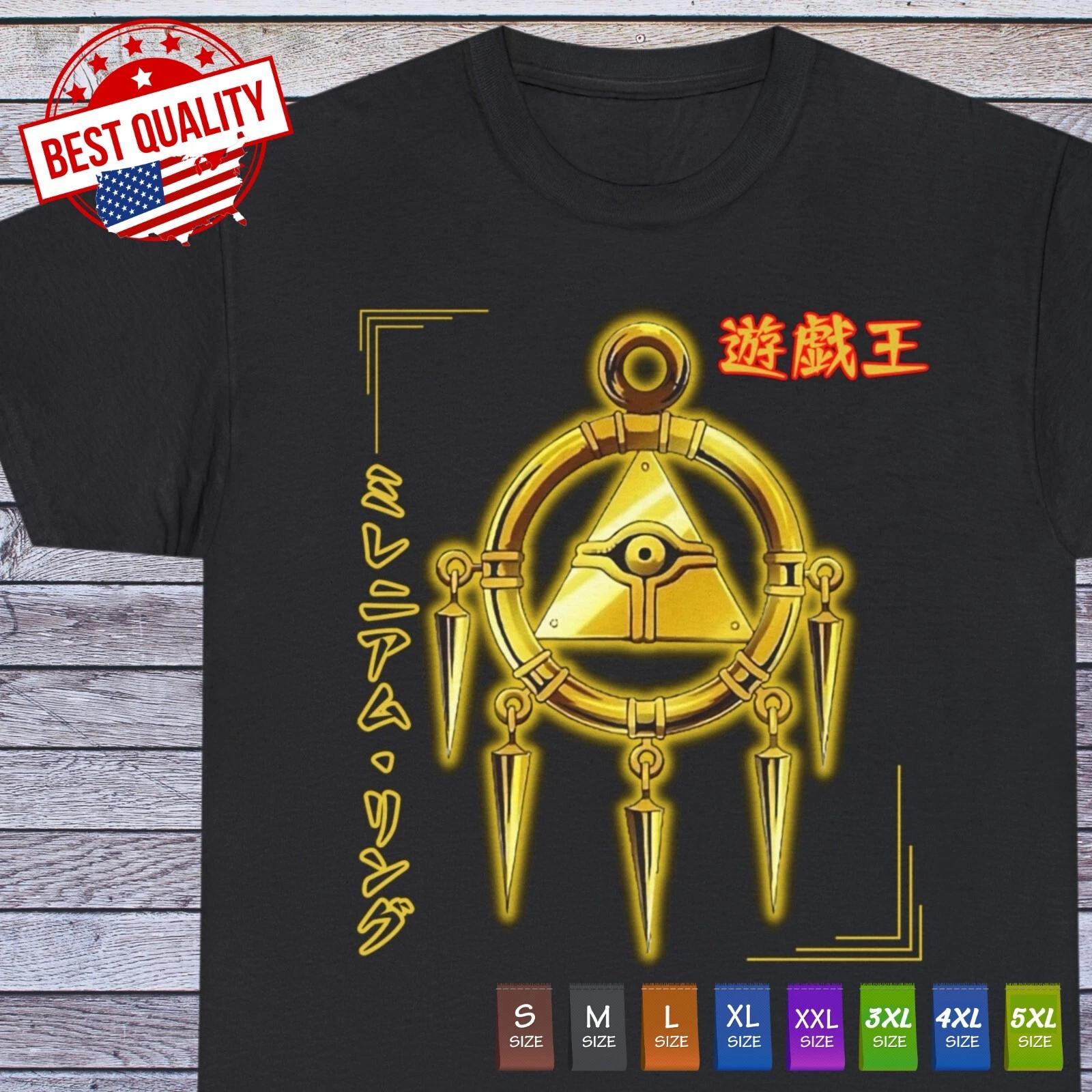 Millennium Ring T Shirt Geek Otaku Tee 90s Anime Clothing Cosplay Manga Japanese M