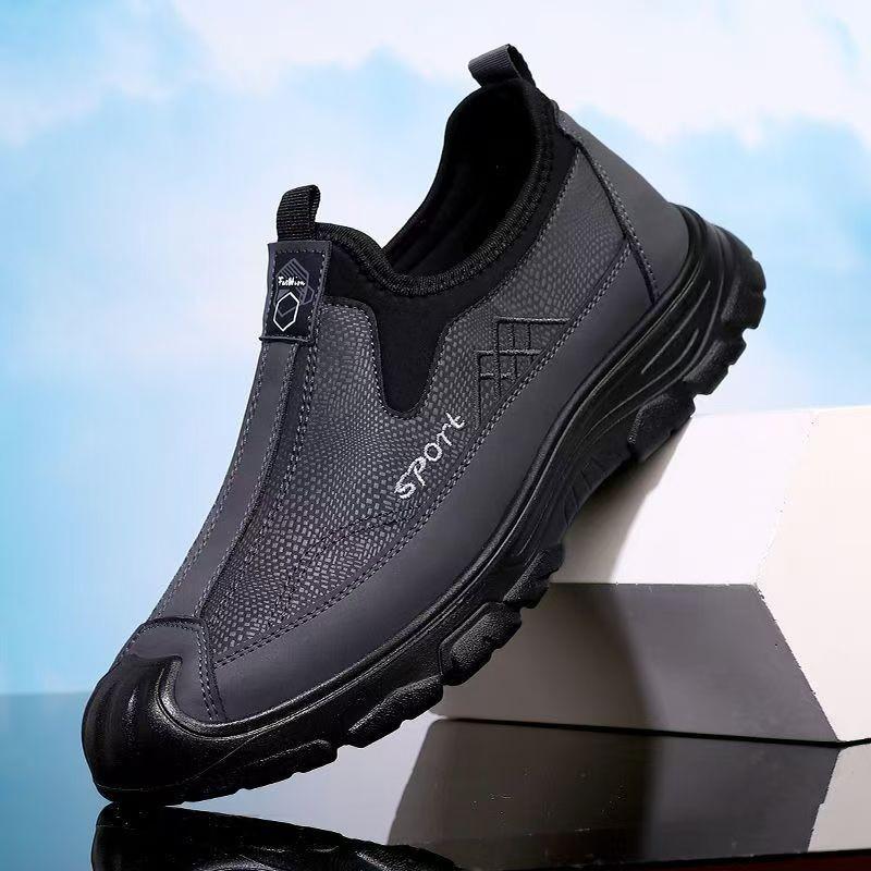 2026 Spring Men's Breathable Slip-On Dad Shoes - Comfortable, Casual, Versatile.