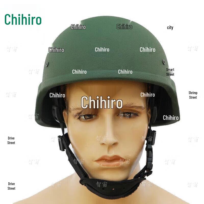 Zhizhou GA-2 Level Anti-Riot Training Steel Helmet